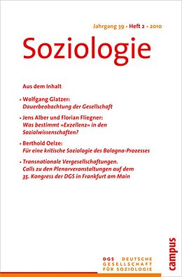 E-Book (pdf) Soziologie 2.2010 von 