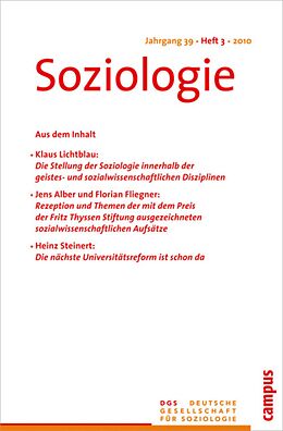 E-Book (pdf) Soziologie 3.2010 von 