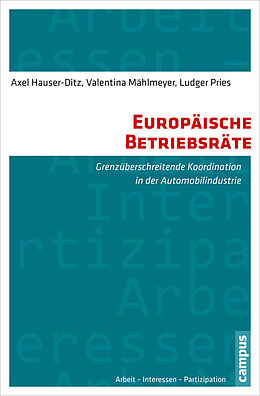 E-Book (pdf) Europäische Betriebsräte von Axel Hauser-Ditz, Valentina Mählmeyer, Ludger Pries