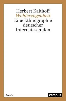 E-Book (pdf) Wohlerzogenheit von Herbert Kalthoff