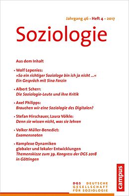 E-Book (pdf) Soziologie 4.2017 von 