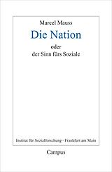 E-Book (pdf) Die Nation oder Der Sinn fürs Soziale von Marcel Mauss
