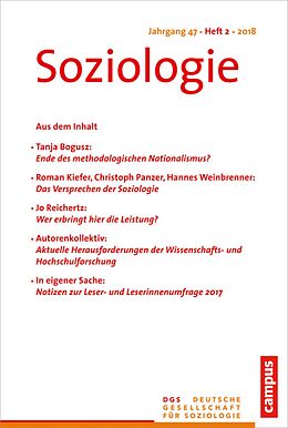 E-Book (pdf) Soziologie 2/2018 von 