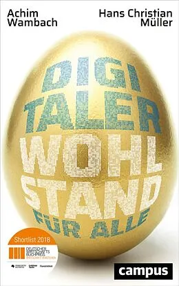 E-Book (epub) Digitaler Wohlstand für alle von Achim Wambach, Hans Christian Müller