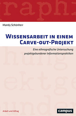 E-Book (pdf) Wissensarbeit in einem Carve-out-Projekt von Mandy Schönherr