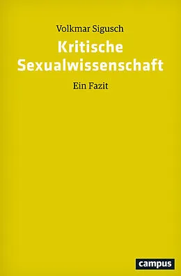 E-Book (pdf) Kritische Sexualwissenschaft von Volkmar Sigusch