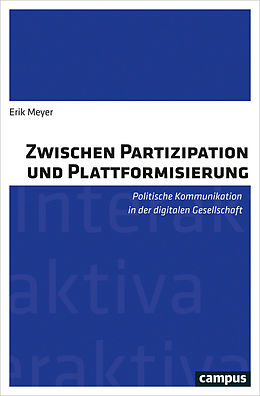 E-Book (pdf) Zwischen Partizipation und Plattformisierung von Erik Meyer