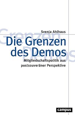 E-Book (pdf) Die Grenzen des Demos von Svenja Ahlhaus