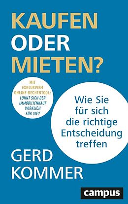 E-Book (pdf) Kaufen oder Mieten? von Gerd Kommer