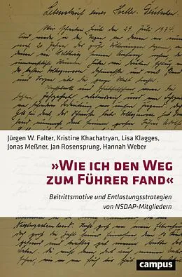 E-Book (pdf) »Wie ich den Weg zum Führer fand« von Jürgen W. Falter, Kristine Khachatryan, Lisa Klagges