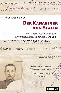 E-Book (epub) Der Karabiner von Stalin von Matthias Kaltenbrunner