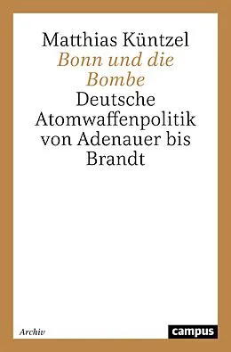E-Book (pdf) Bonn und die Bombe von Matthias Küntzel