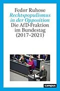 E-Book (pdf) Rechtspopulismus in der Opposition von Fedor Ruhose