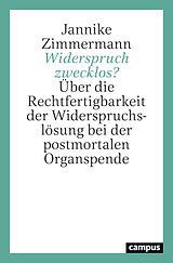 E-Book (pdf) Widerspruch zwecklos? von Jannike Zimmermann