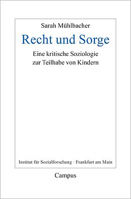 E-Book (pdf) Recht und Sorge von Sarah Mühlbacher