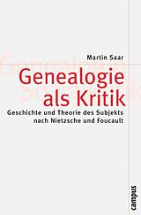 E-Book (pdf) Genealogie als Kritik von Martin Saar