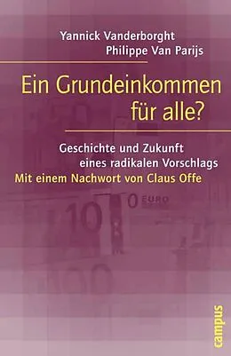 E-Book (pdf) Ein Grundeinkommen für alle? von Yannick Vanderborght, Philippe Van Parijs