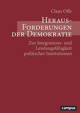 E-Book (pdf) Herausforderungen der Demokratie von Claus Offe