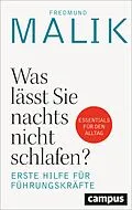 E-Book (epub) Was lässt Sie nachts nicht schlafen? von Fredmund Malik