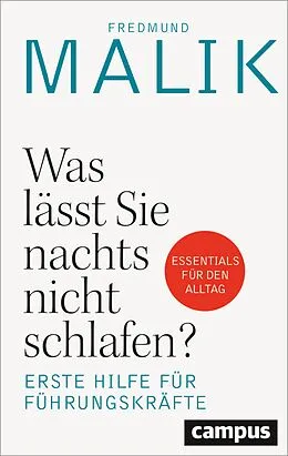 E-Book (pdf) Was lässt Sie nachts nicht schlafen? von Fredmund Malik