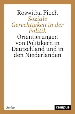 E-Book (pdf) Soziale Gerechtigkeit in der Politik von Roswitha Pioch