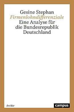 E-Book (pdf) Firmenlohndifferenziale von Gesine Stephan