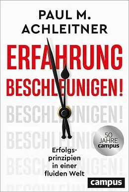 E-Book (epub) Erfahrung beschleunigen! von Paul M. Achleitner