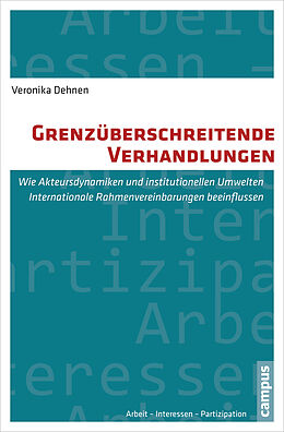 Paperback Grenzüberschreitende Verhandlungen von Veronika Dehnen