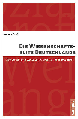 Paperback Die Wissenschaftselite Deutschlands von Angela Graf