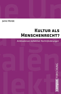 Paperback Kultur als Menschenrecht? von Janne Mende