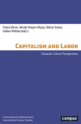 Kartonierter Einband Capitalism and Labor von 
