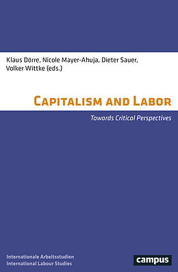 Couverture cartonnée Capitalism and Labor de 