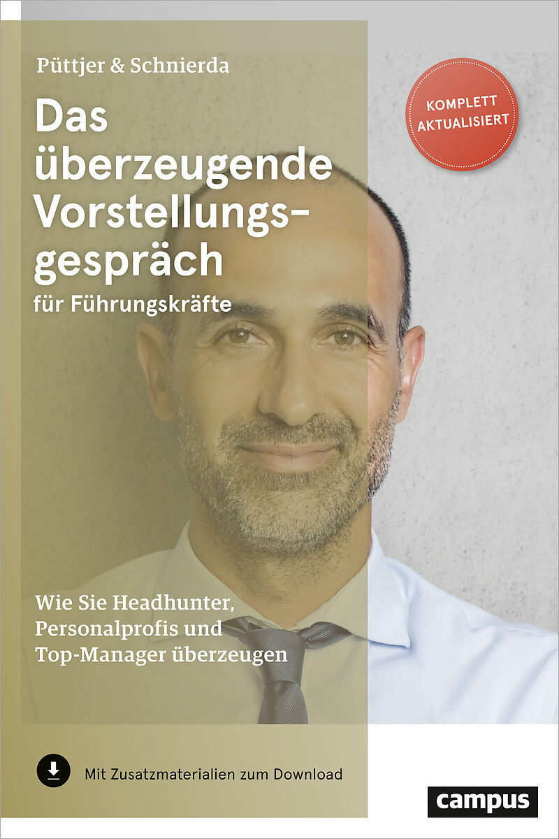 Das Uberzeugende Vorstellungsgesprach Fur Fuhrungskrafte Christian Puttjer Uwe Schnierda Buch Kaufen Ex Libris