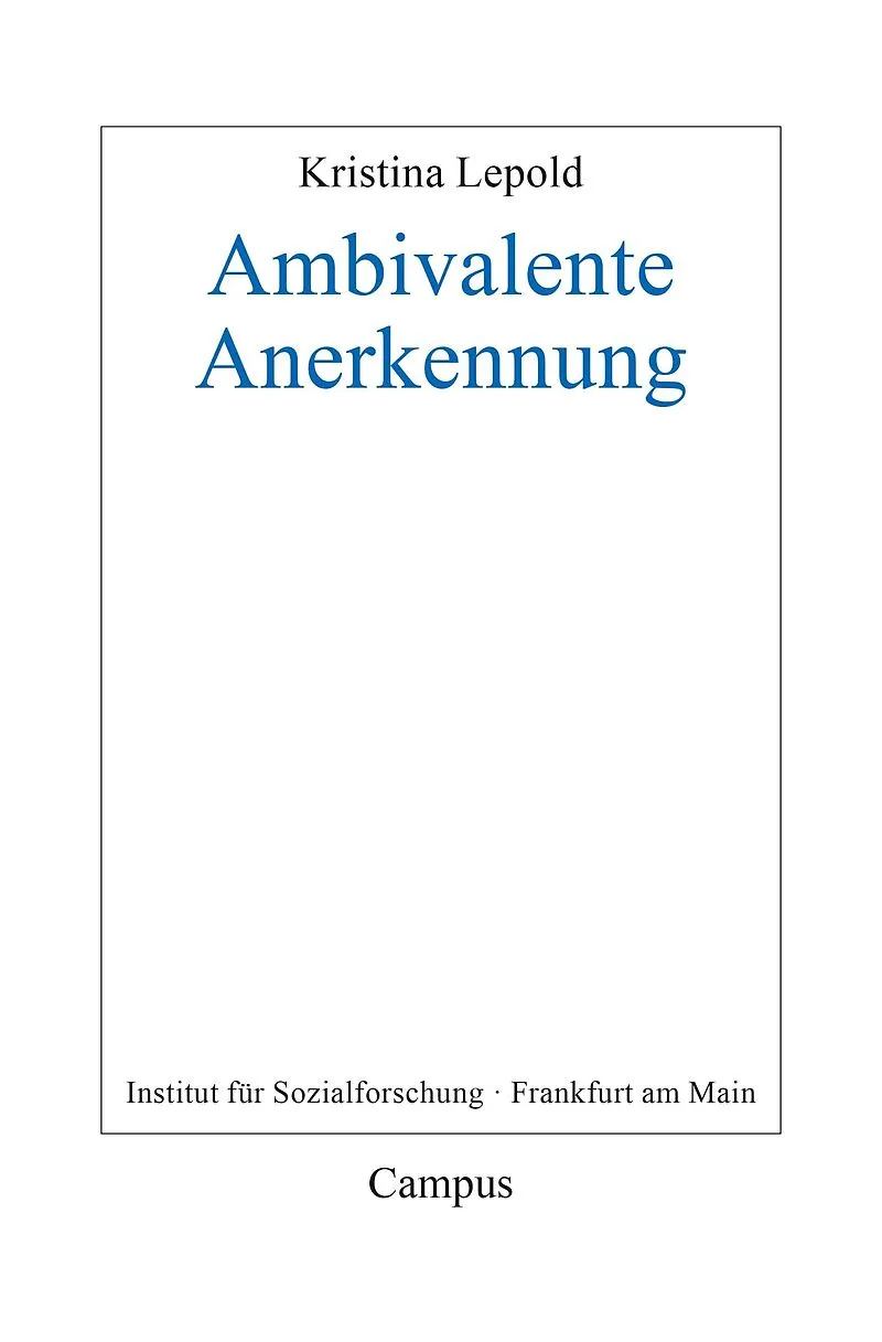 Ambivalente Anerkennung
