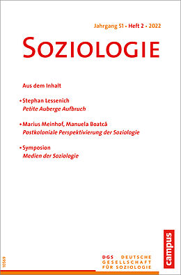 Kartonierter Einband Soziologie 2/2022 von 