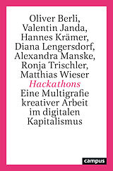 Kartonierter Einband Hackathons von Oliver Berli, Valentin Janda, Hannes Krämer