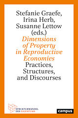 Couverture cartonnée Dimensions of Property in Reproductive Economies de 