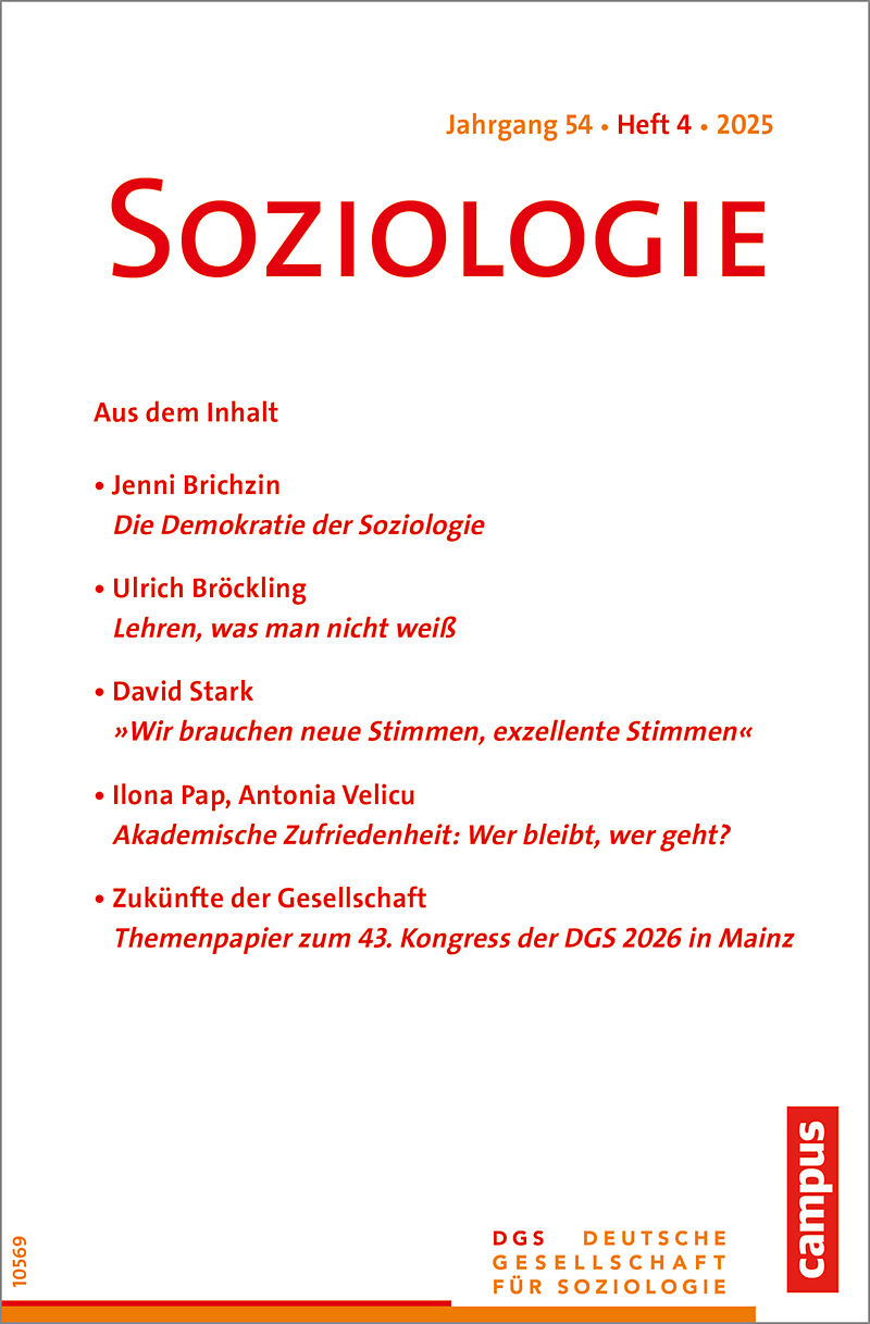 Soziologie 4/2025