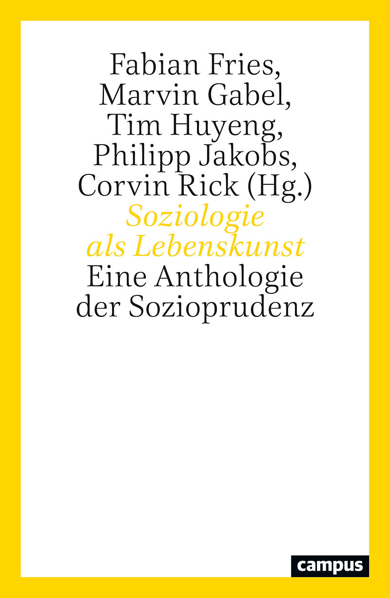 Soziologie als Lebenskunst