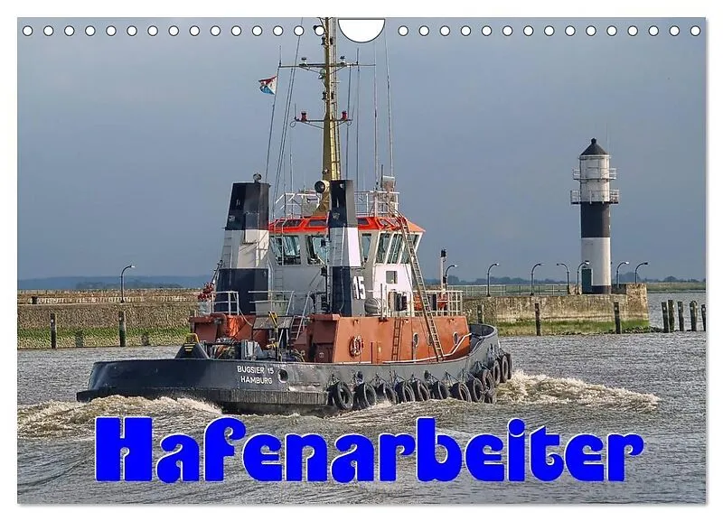 Hafenarbeiter (Wandkalender 2027 DIN A4 quer), CALVENDO Monatskalender