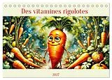 Kalender Des vitamines rigolotes (Calendrier de bureau 2027 DIN A5 vertical), CALVENDO calendrier mensuel von Dusanka Djeric