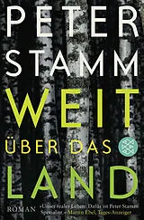 Kartonierter Einband Weit über das Land von Peter Stamm