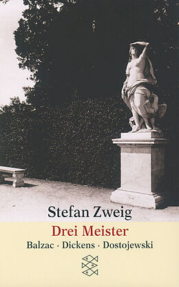 Kartonierter Einband Drei Meister von Stefan Zweig
