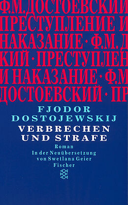 Kartonierter Einband Verbrechen und Strafe von Fjodor Dostojewskij