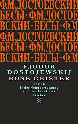 Kartonierter Einband Böse Geister von Fjodor Dostojewskij