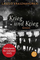 Kartonierter Einband Krieg und Krieg von László Krasznahorkai