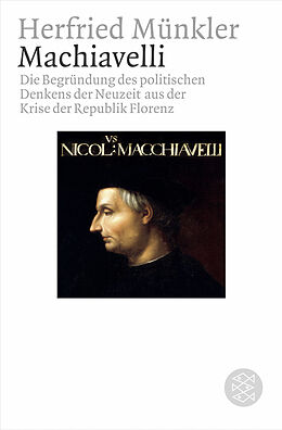 Kartonierter Einband Machiavelli von Herfried Münkler