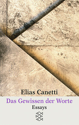 Kartonierter Einband Das Gewissen der Worte von Elias Canetti