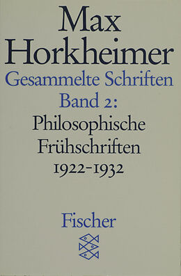 Kartonierter Einband Gesammelte Schriften in 19 Bänden von Max Horkheimer