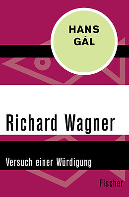 Kartonierter Einband Richard Wagner von Hans Gál